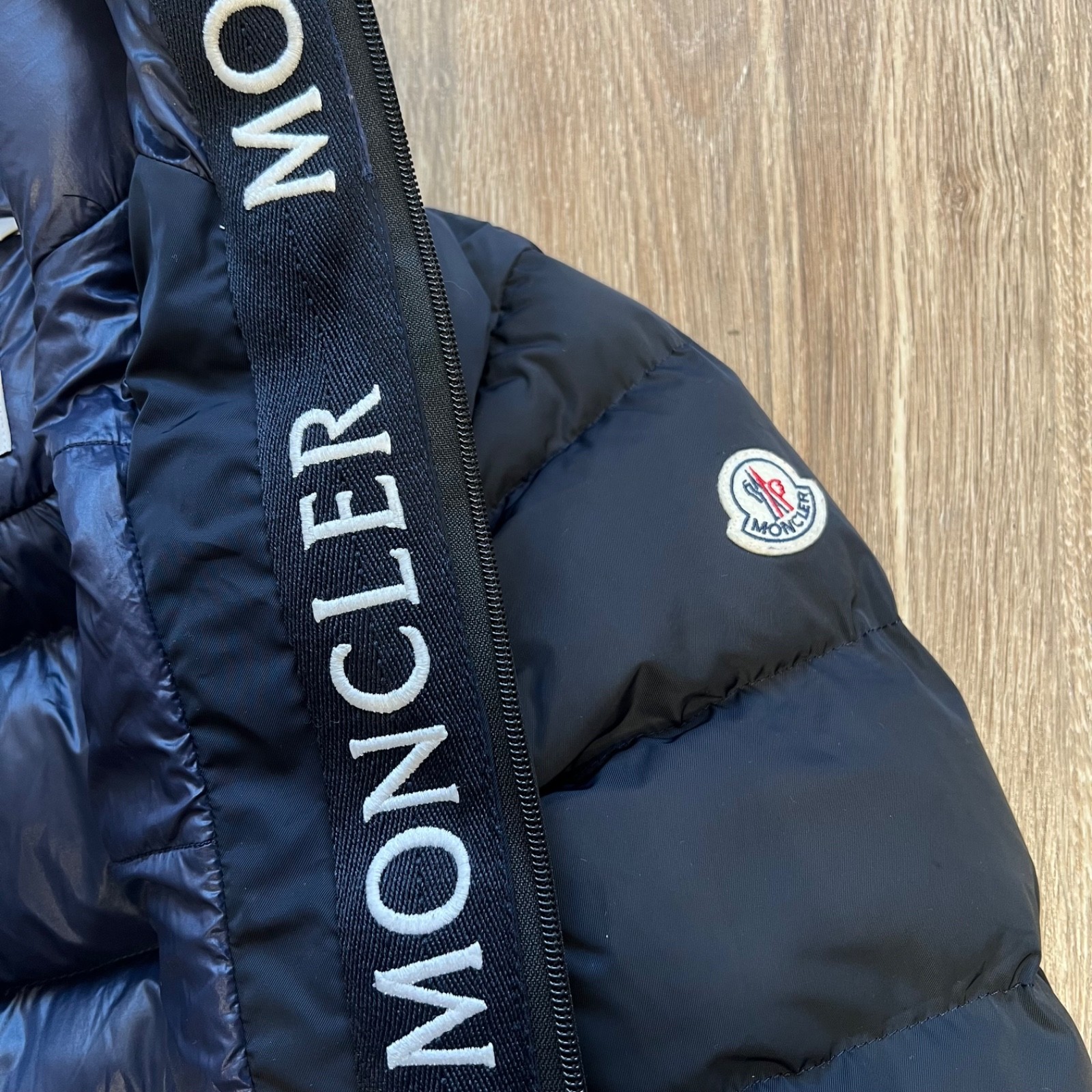 Moncler Montcla Size 1 Medium M Black Down Women's Puffer Jacket thumbnail 7