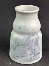 61431 Antiguo Vintage Antiguo Impreso Olla Tapa Keiller Tarro Luknow Chutney Pickle