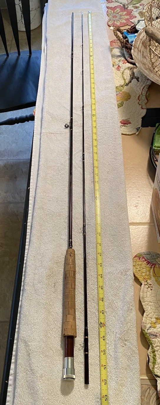 Fenwick HMG Graphite Fly Rod GFL102 Two PC 6 WT Vintage USA