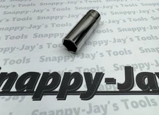 Snap-on Tools USA NEW 1/4" Drive 9/16" SAE 6 POINT Deep Chrome Socket STM18