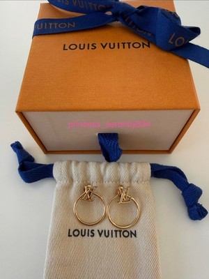 Original Louis Vuitton Ohrringe LV Eclipse Ohrstecker Earrings