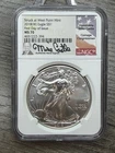 2018(W) MS70 American Silver Eagle First Day Of Issue NGC Mike Castle