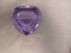 Rozenthal Heart Shaped Purple Paper Weight — photo 9