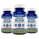 Dynamic Brain Supplement 60 Capsules–Memory Focus Clarity-Pack of 3