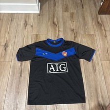 Manchester United 2009 2010 Black Small Futbol FAKE NIKE