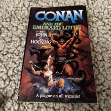 Conan and the Emerald Lotus – John C. Hocking – Tor 1995 First Edition Paperback