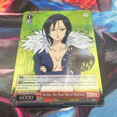 Vividz トレーディングカード ココアナ・マルベリー & シリル  トレカ Merlin Seven Deadly Sins Weiss Schwarz DSR Foil Character Card SDS