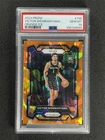 2023-24 Panini Prizm Victor Wembanyama #136 Orange Ice Rookie RC PSA 10 Gem Mt