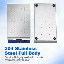 US Magnetic Stirrer 6 Multi Position Digital Multi1500RPM Magnetic Stirrer Mixer