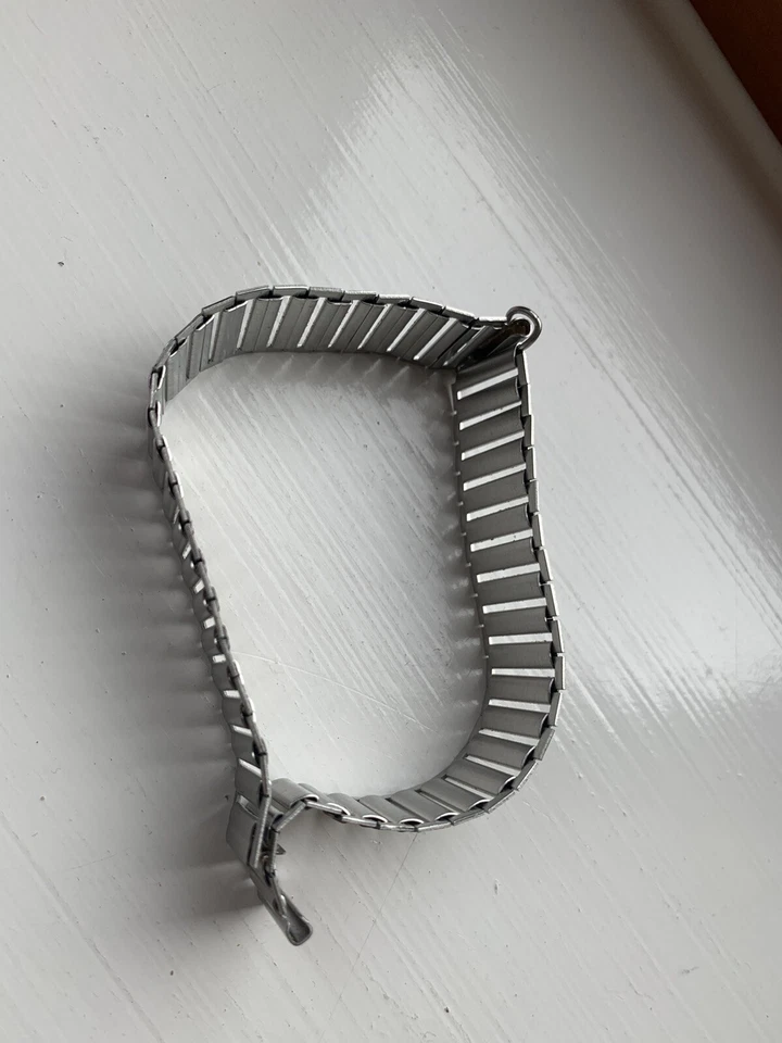 New bamboo 18mm Bonklip watch strap Stainless steel BARGAIN! - Imagem 2 de 4