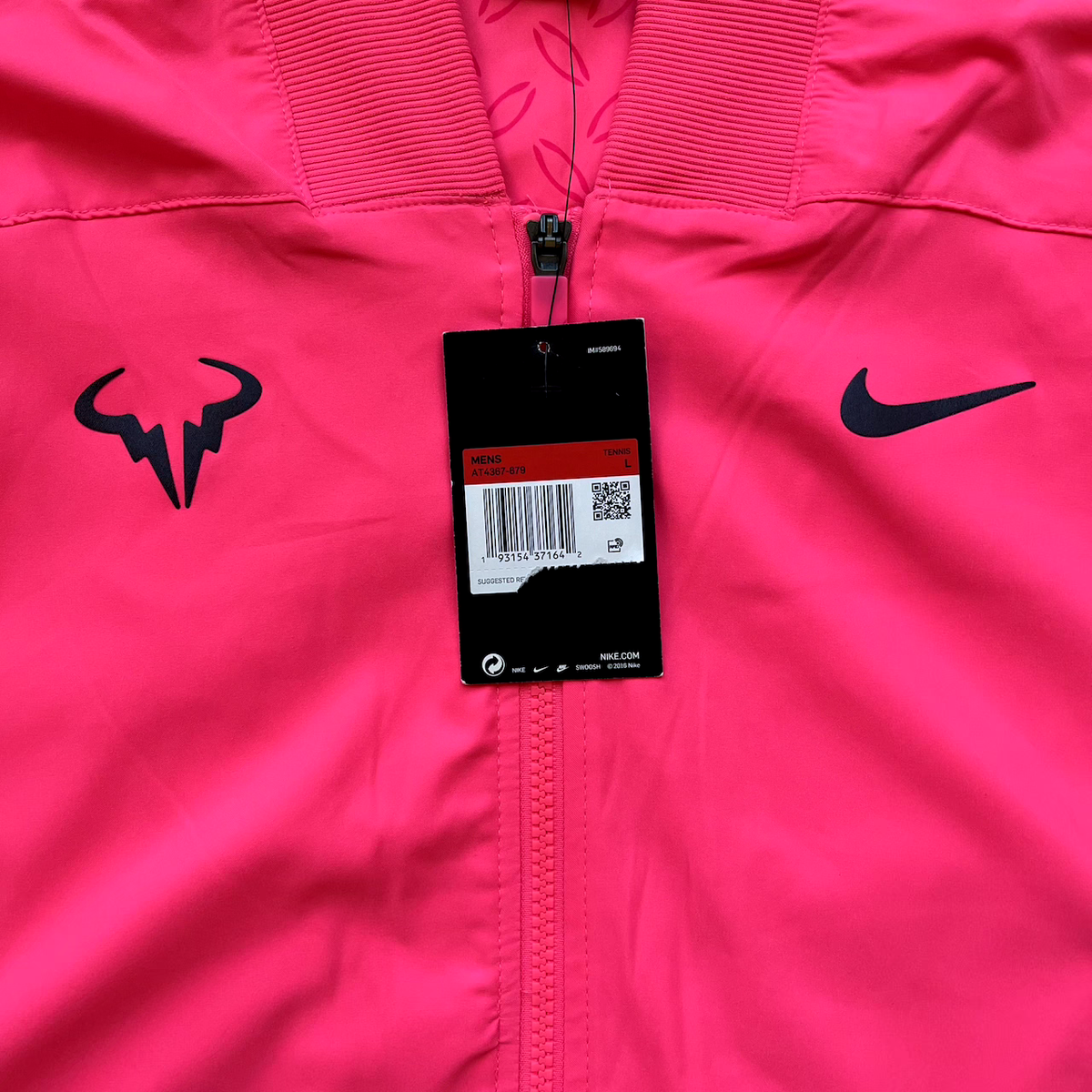 Nike Rafa Nadal 2020 Australian Open Tennis Jacket N98 Cage Vapor