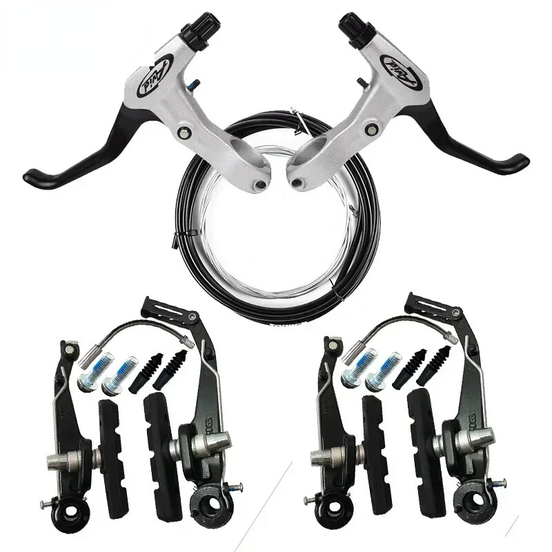 how to adjust v brakes on a mountain bike