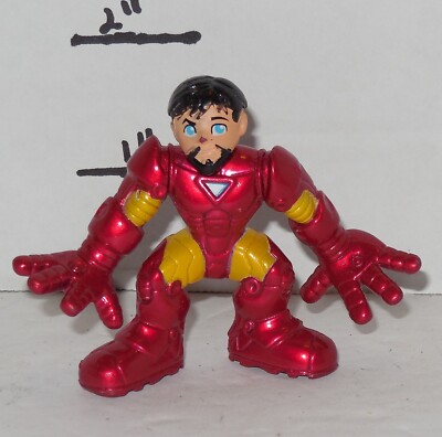 Hasbro Marvel Comics Super Hero Squad Iron Man Tony Stark Mini action figure