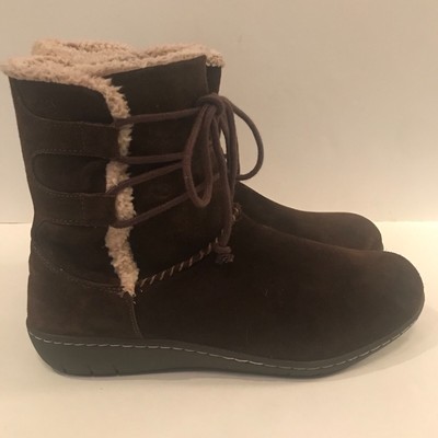 skechers shearling boots