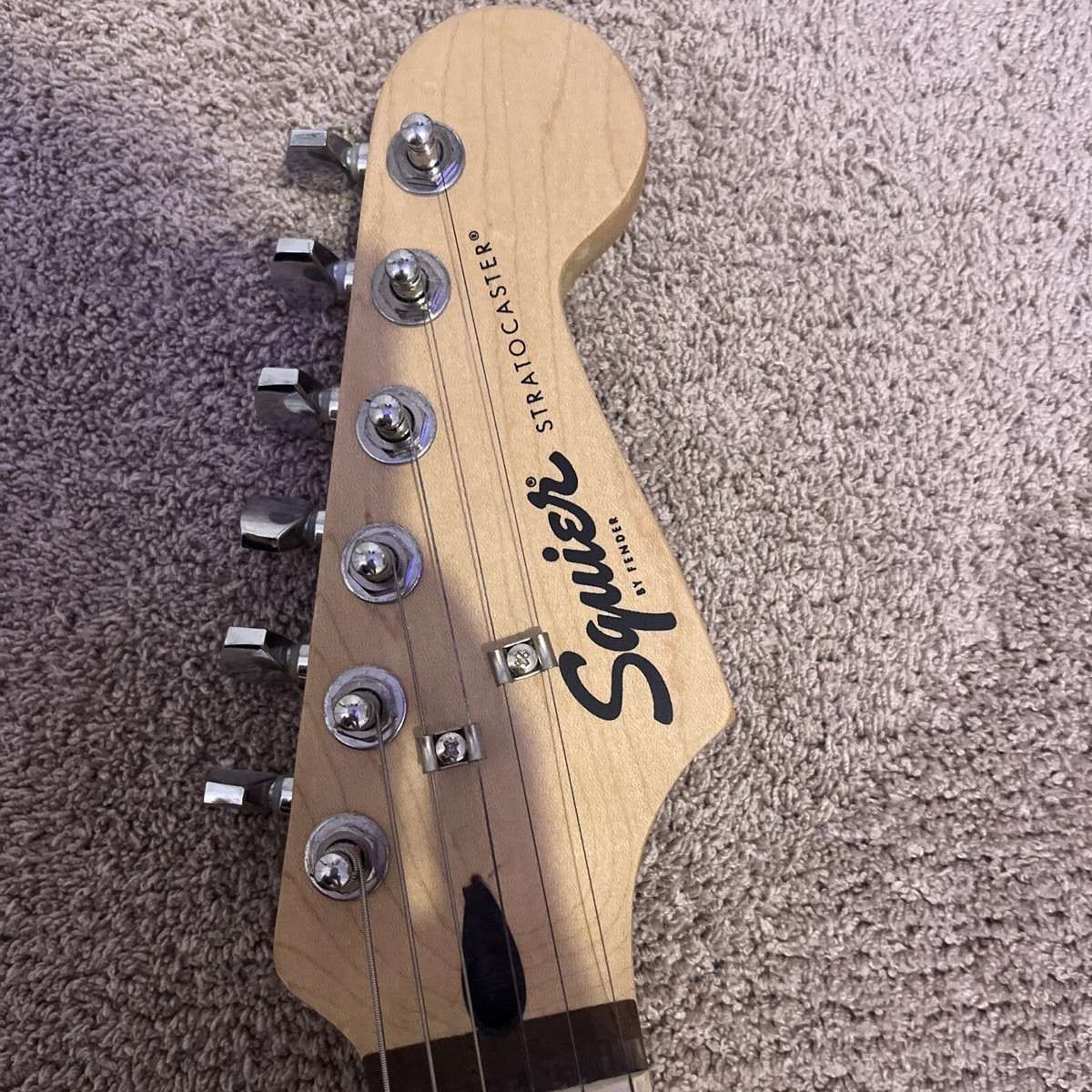 Squier Sonic Stratocaster HT Arctic White | eBay UK