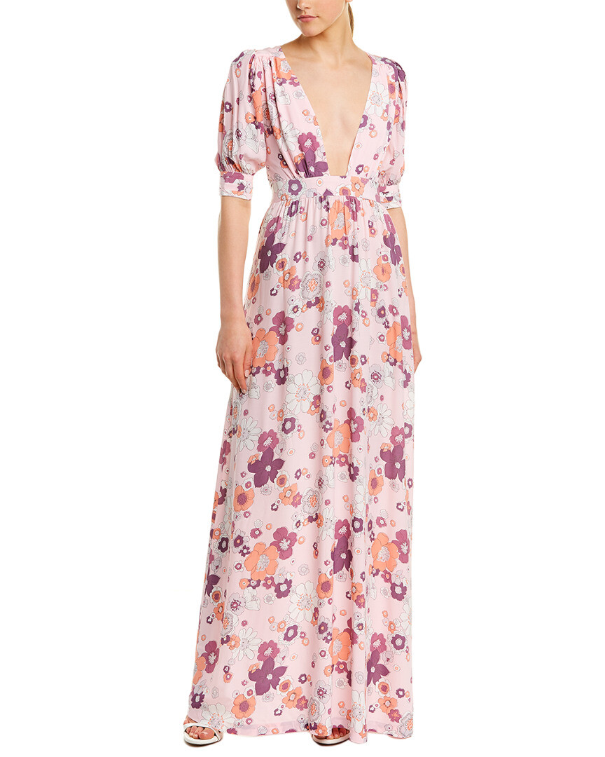 for love and lemons crema silk linen dress