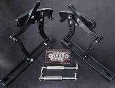 Hood Hinges  Chevrolet Camaro &Pontiac Firebird 1967-1969 Billet Aluminum BLACK