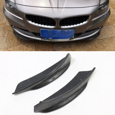 Real Carbon Fiber Front Bumper Splitter Spoiler BodyKit For BMW Z4 E89 2009-2013