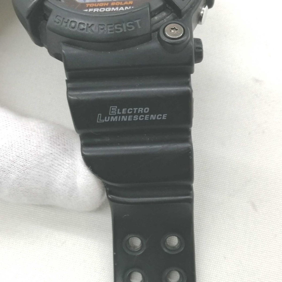Casio G-Shock Frogman GW-200RB Quartz Digital Titanium Men's Casio G-Shock Frogman GW-200RB Quartz Digital Titanium Men's