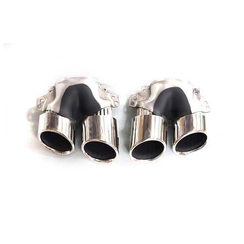 For Benz W177 A200 A250 Sport A35 Rear Bumper Diffuser Lip W/Exhaust Tips - Picture 13 of 14