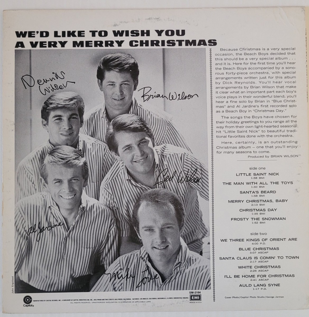 Beach Boys - The Beach Boys' Christmas Album - 1975 Vinyl LP