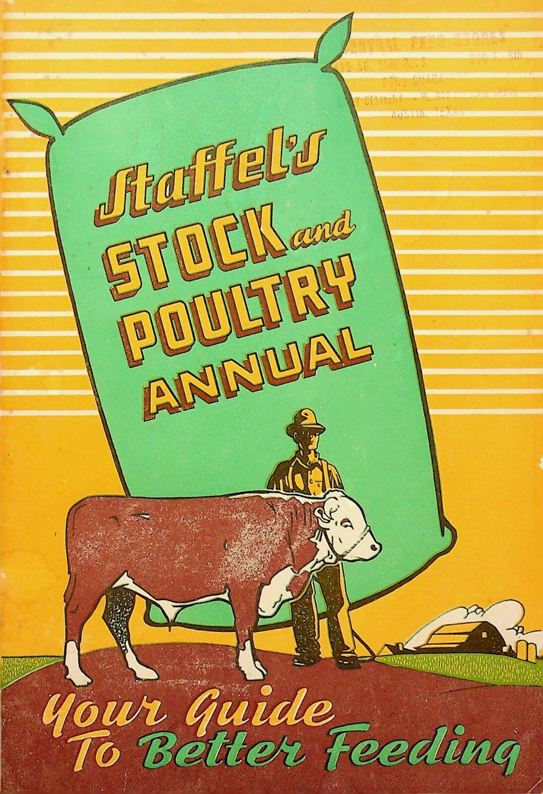 AUSTIN TEXAS STAFFEL' S SEEDS , FEEDS AND INSECTICIDES CENTRAL FEED STORE -E14-B