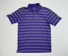 Nike Men s Medium Tour Performance Dri-Fit Polo Shirt Modern Golf Purple Wicking