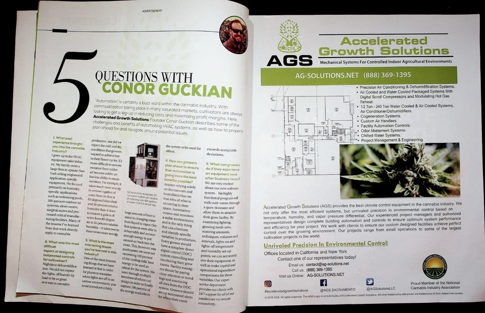 2019 April Cannabis Business Times Magazine Stop Marijuana Diseases Cresco Labs Foto 4 de 4