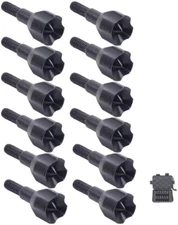 12Pcs 100Gr Archery Hunting Small Game Hammer Broadheads Arrowheads Points Tips