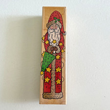 Hero Arts - Star Santa Rubber Stamp - H1100 Christmas Card