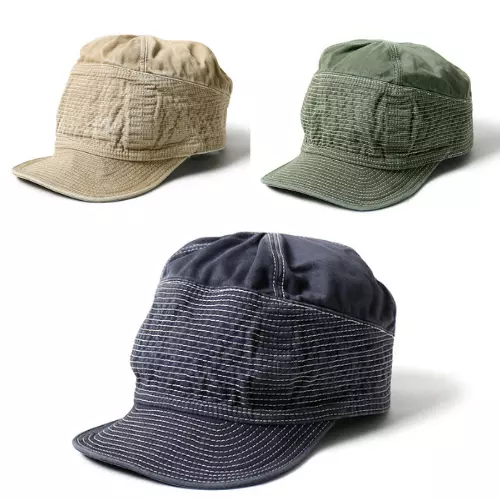 Kapital Old Man and The Sea Cap Casquette Free Size Navy / Khaki / Beige  Japan