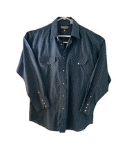 Vintage Roper Gold Collection Western Shirt Plaid Pearl Snap Men  s L Macau