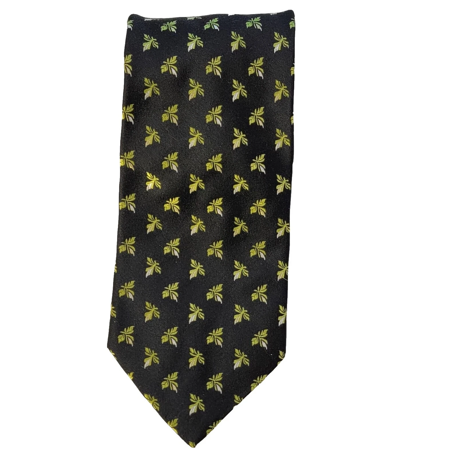 Corbatas de flores negras para hombre