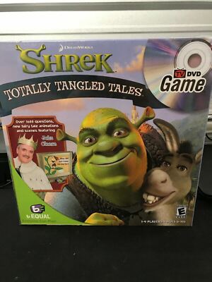 SHREK DVD GAME Totally Tangled Tales Trivia John Cleese Family Fun Fairy NEW H62