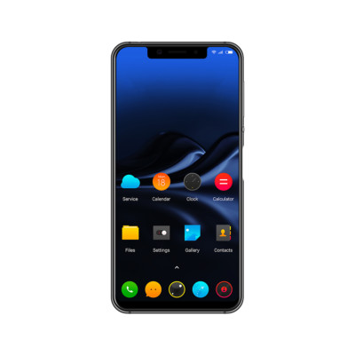 smartphone glofiish Notch screen 5.85'' Android 8.1, facelock, fingerprint, 2SIM