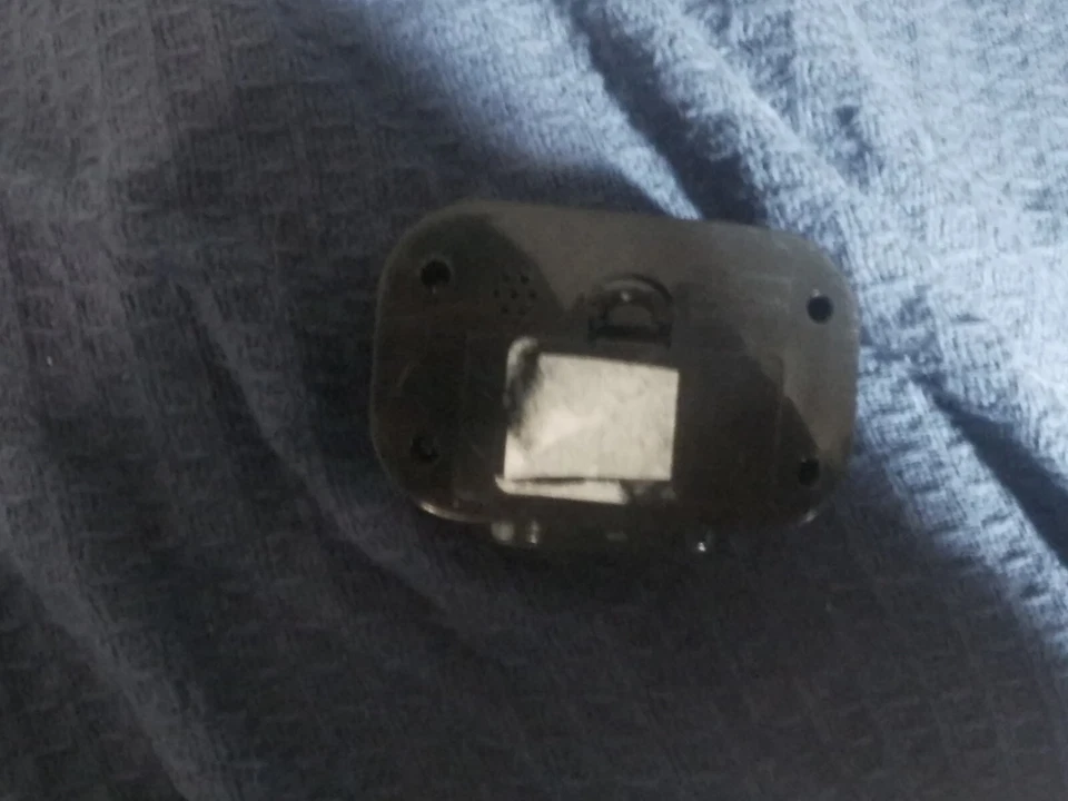 Sharp Digital Alarm Clock Ascending Alarm Blue Backlight SPC538 Travel - Image 4 of 4