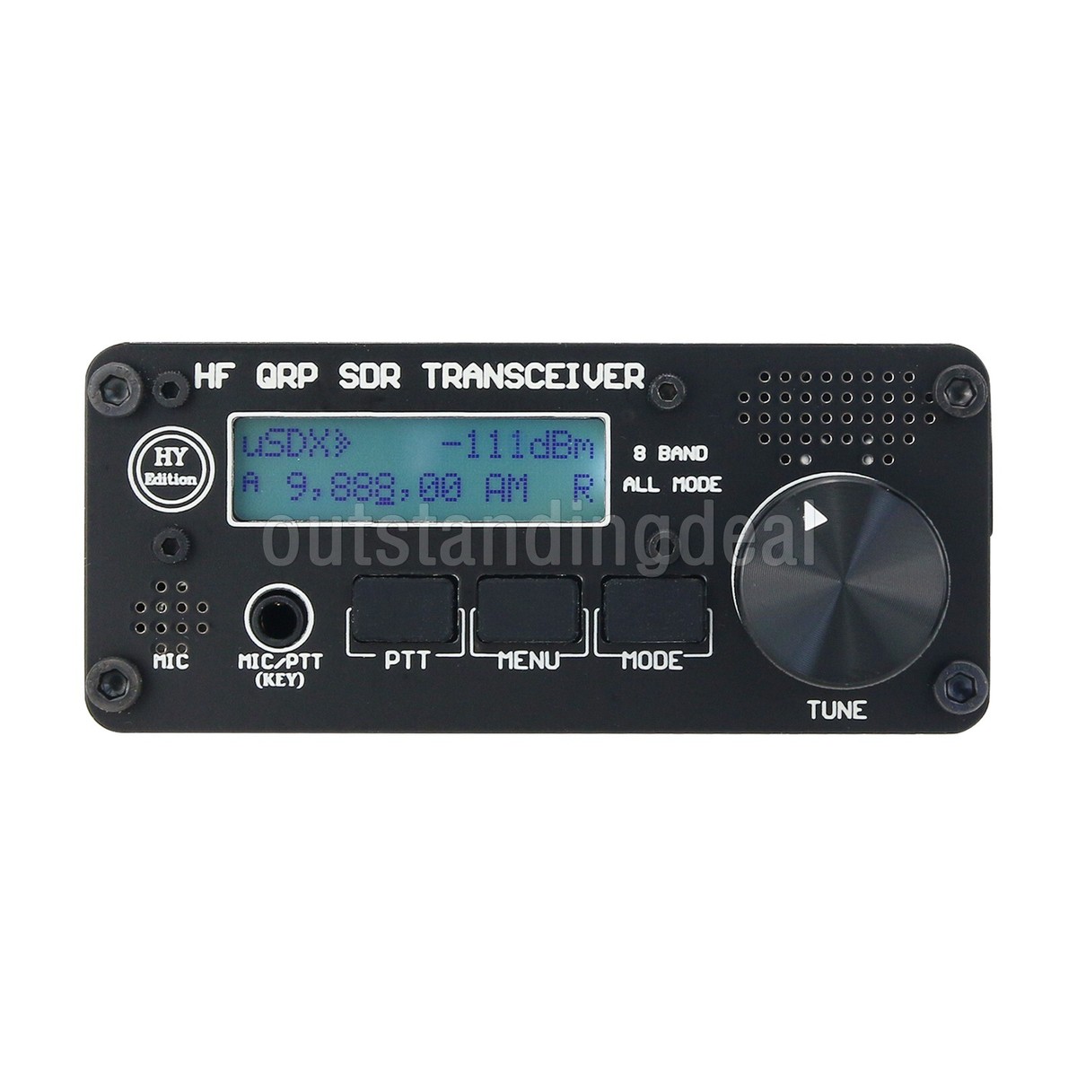 USDX-BATT HF QRP SDR Transceiver Set 8 Band All Mode Built-in Battery 3  Buttons | eBay