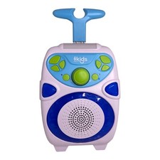    Singing Machine SMK264 My First Fiesta Bluetooth Wireless Karaoke Blue NO MIC