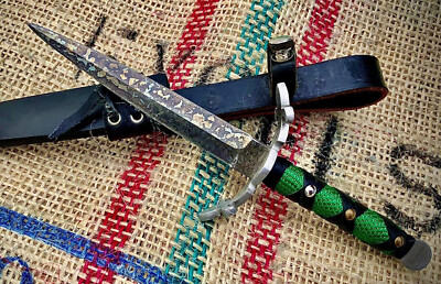 Shibboleth Bladewerks Hand-Forged 52100 Carbon Steel Medieval Stiletto Dagger