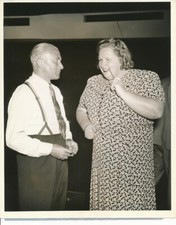 KATE SMITH Original CANDID Vintage '41 VARIETY HOUR Premiere CBS Radio OTR Photo