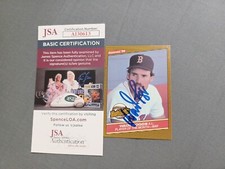 WADE BOGGS 1986 Donruss Highlights # 13 autographed signed card RED SOX 86 JSA 