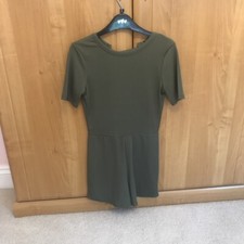 Missguided Khaki Playsuit- Brand New with Tags Size 6