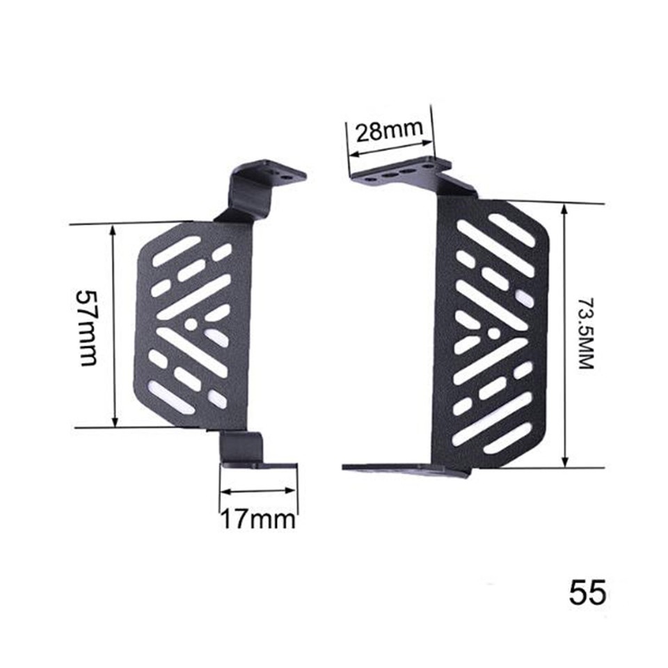 Chassis Front Fenders Front Rear Bumpers Anticollision Armor for TRX4