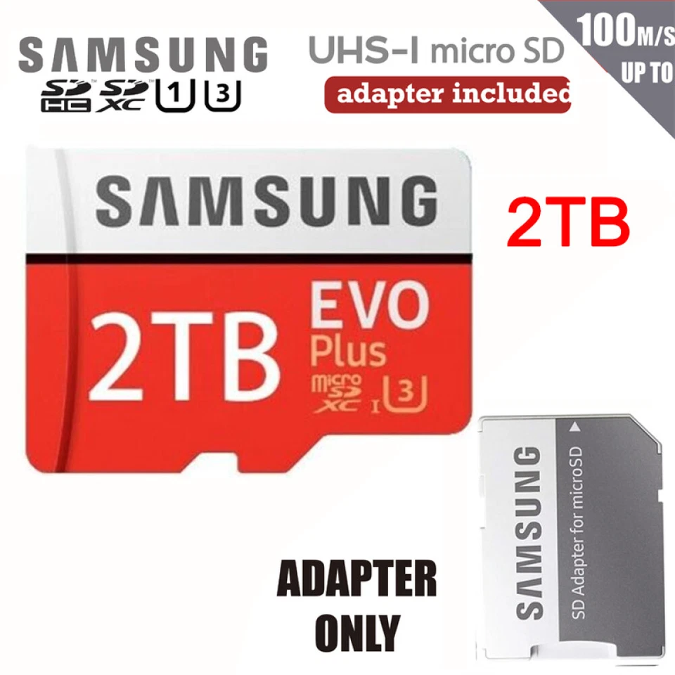 2TB Samsung EVO Plus MicroSD SDXC karte Class 10 U3 Speicherkarte Memory Card - Bild 3 von 4