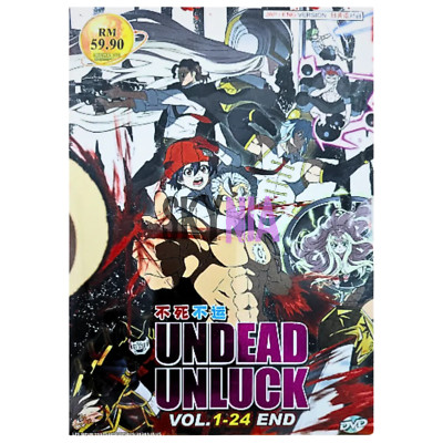 Undead Unluck Complete Series Vol.1-24 Anime DVD End English Dubbed & Subtitles