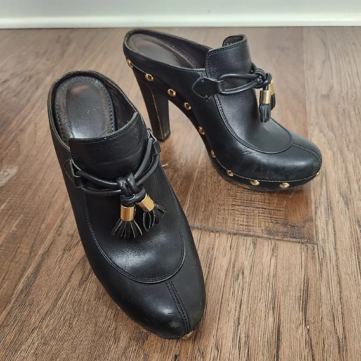 Ysl clogs sales