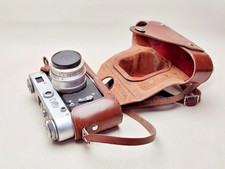 FED 3 Vintage 35mm Film Camera Rangefinder Lens Industar-50 ussr Soviet Worker