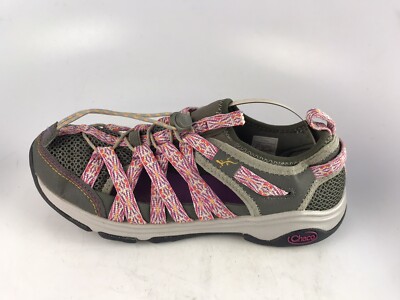 Chaco Women's Outcross Evo 1 Hiking Shoe Gray/ Pink Women's Sz 7.5 US