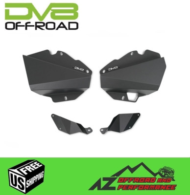 DV8 Offroad Front Aluminum Inner Fenders ( Black ) for '22-'25 Toyota Tundra