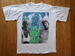 white vintage tee